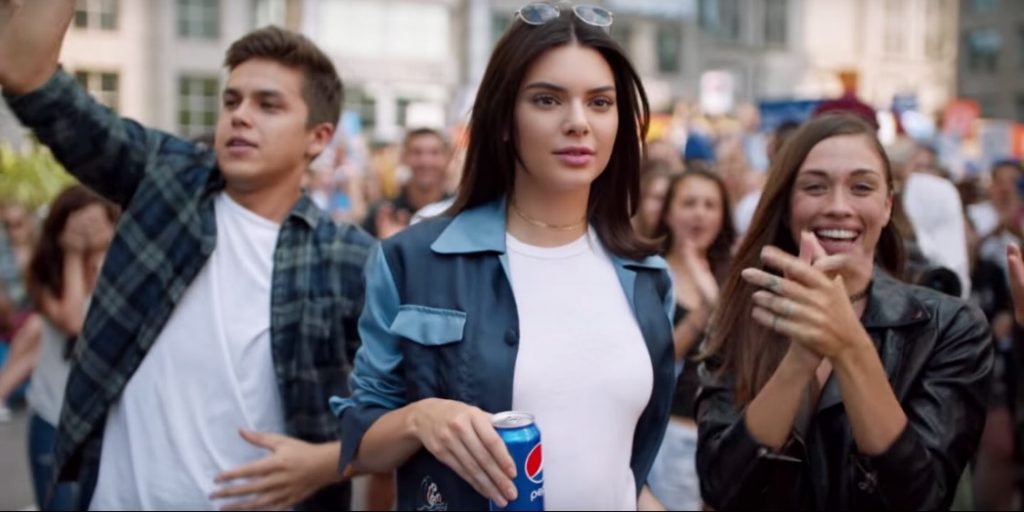controversial Kendall Jenner AD