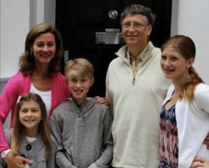 What are Bill Gates children up to especially phoebe adele gates?
