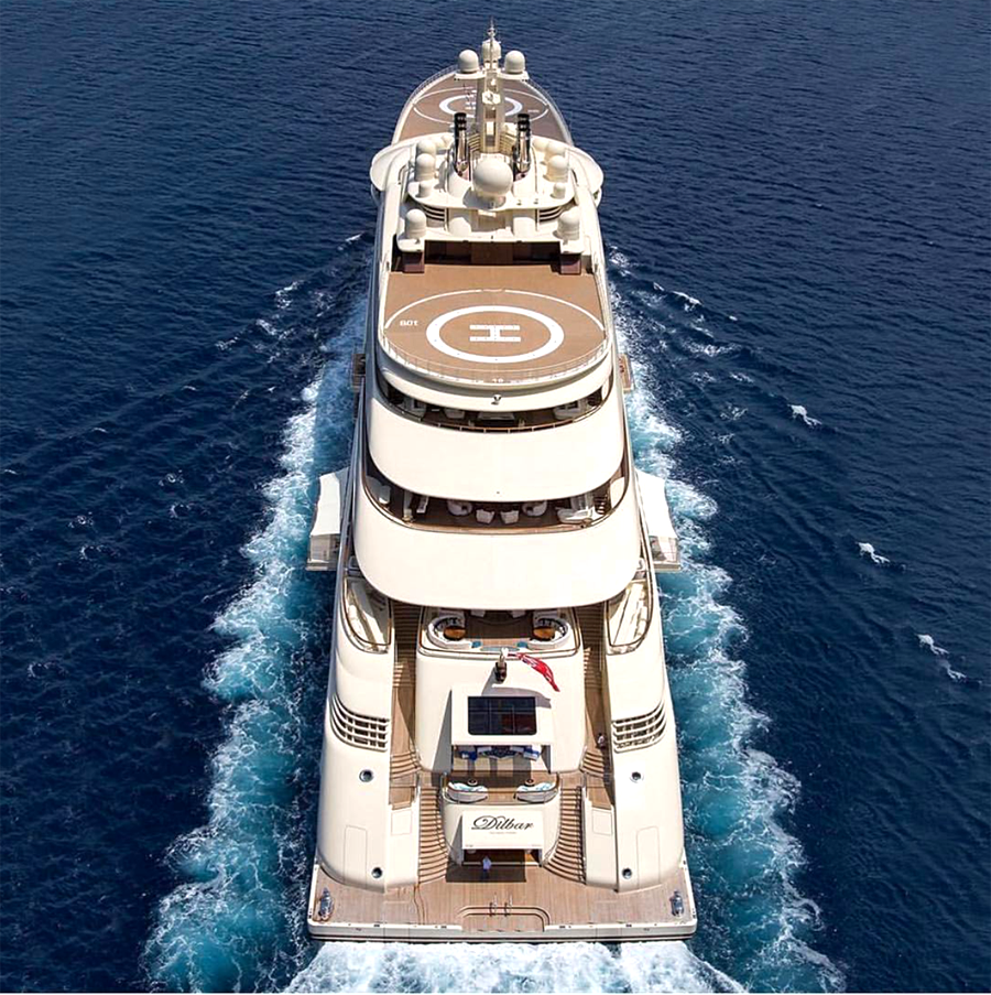 expensive yacht