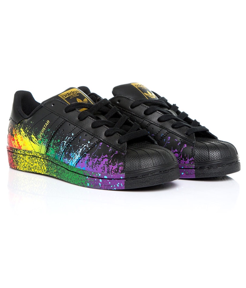 Adidas Superstar Rainbow Shoes Slaylebrity