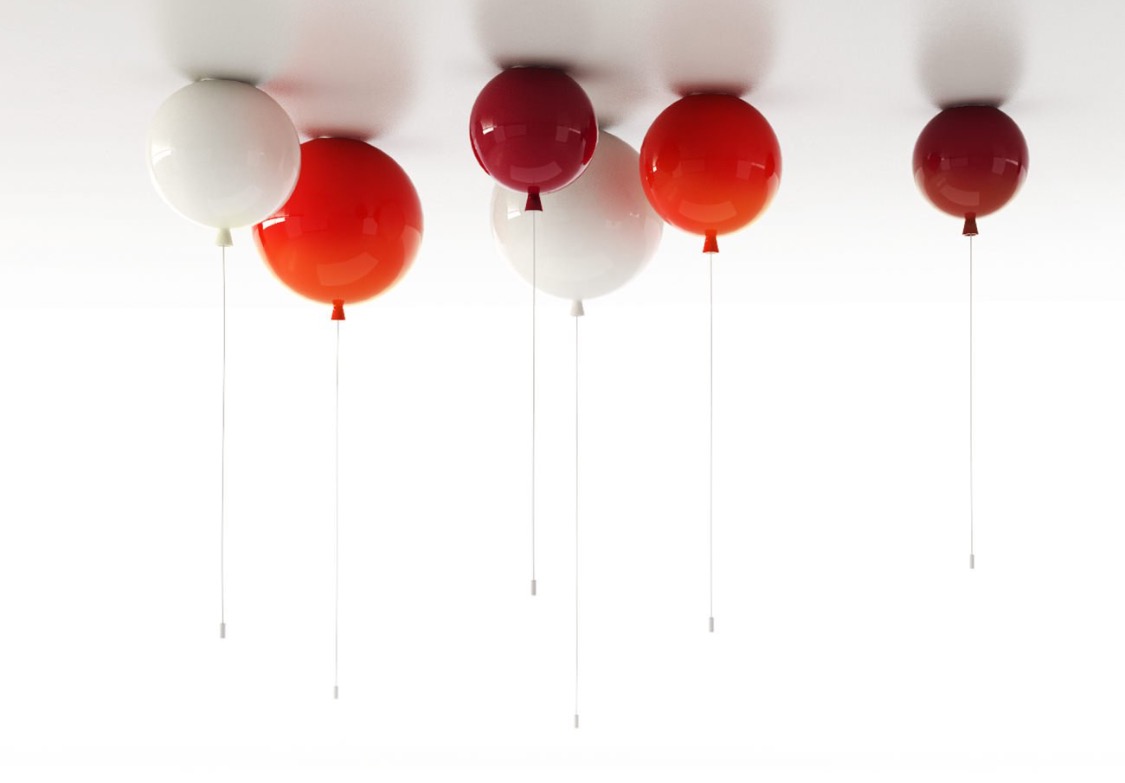 Balloon ceiling lamps