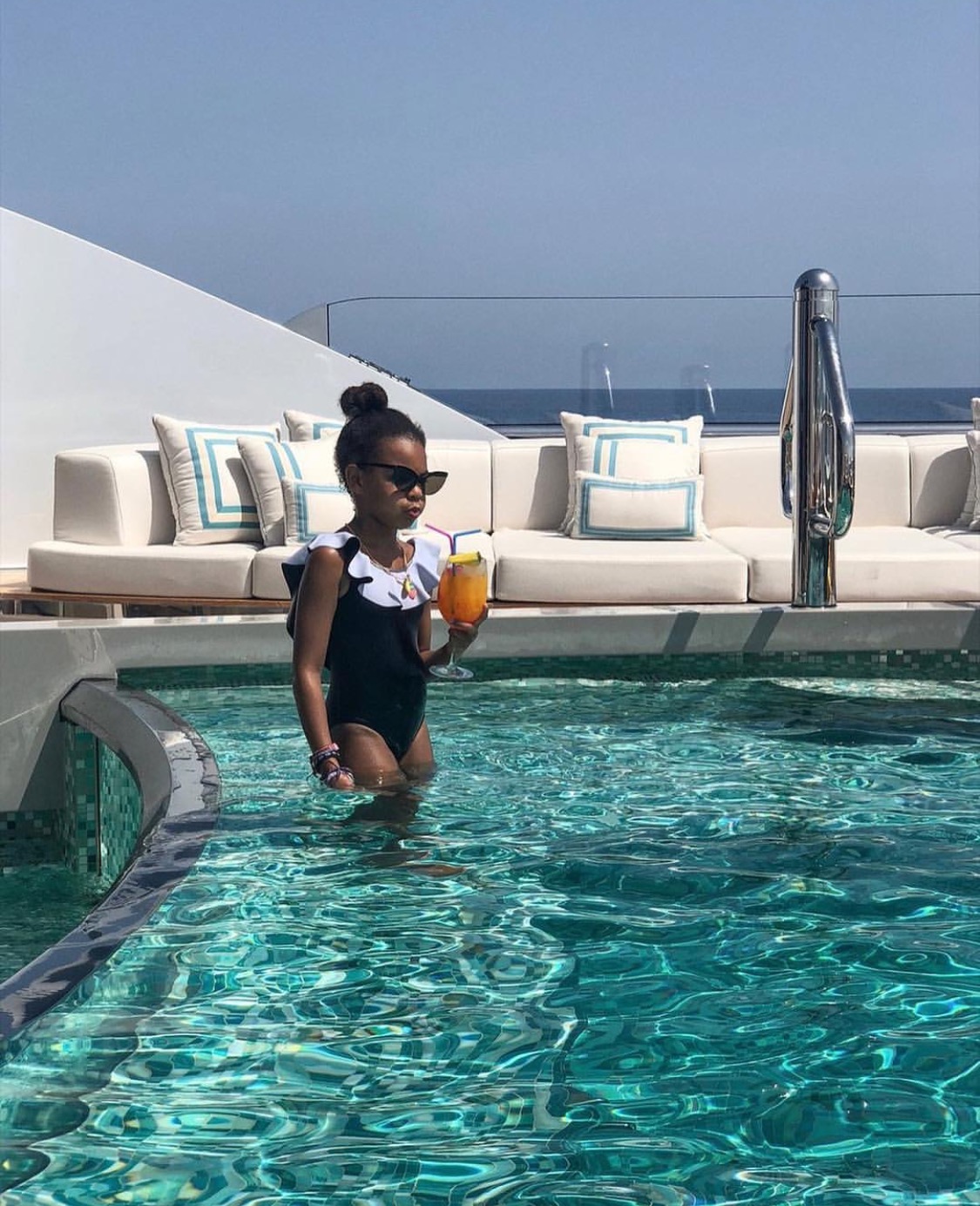 Blue ivy be giving us serious summer vibes