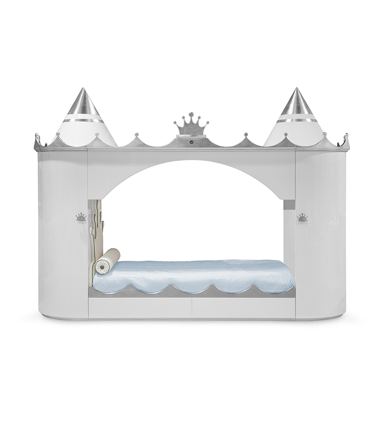 King and Queen castle bed