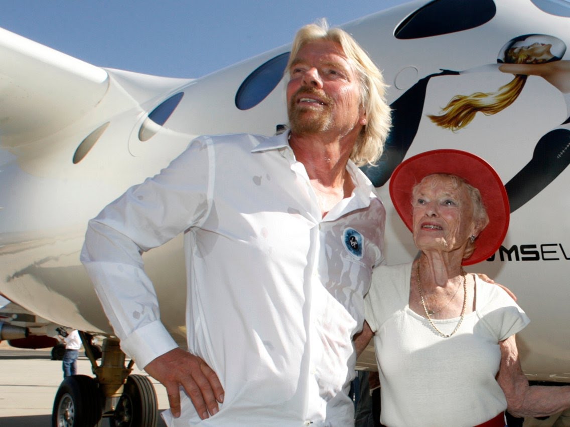 Richard Branson explains how his mom made him a billionaire