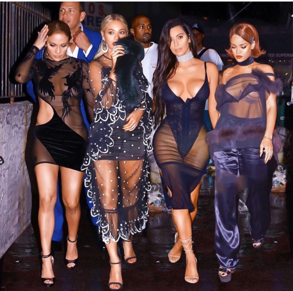 Beyonce, Kim, JLo, Riri all in one fest