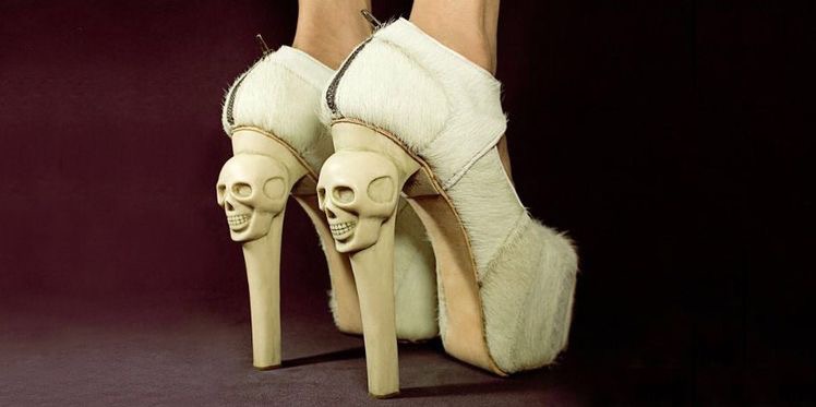 Skull couture women’s shoes