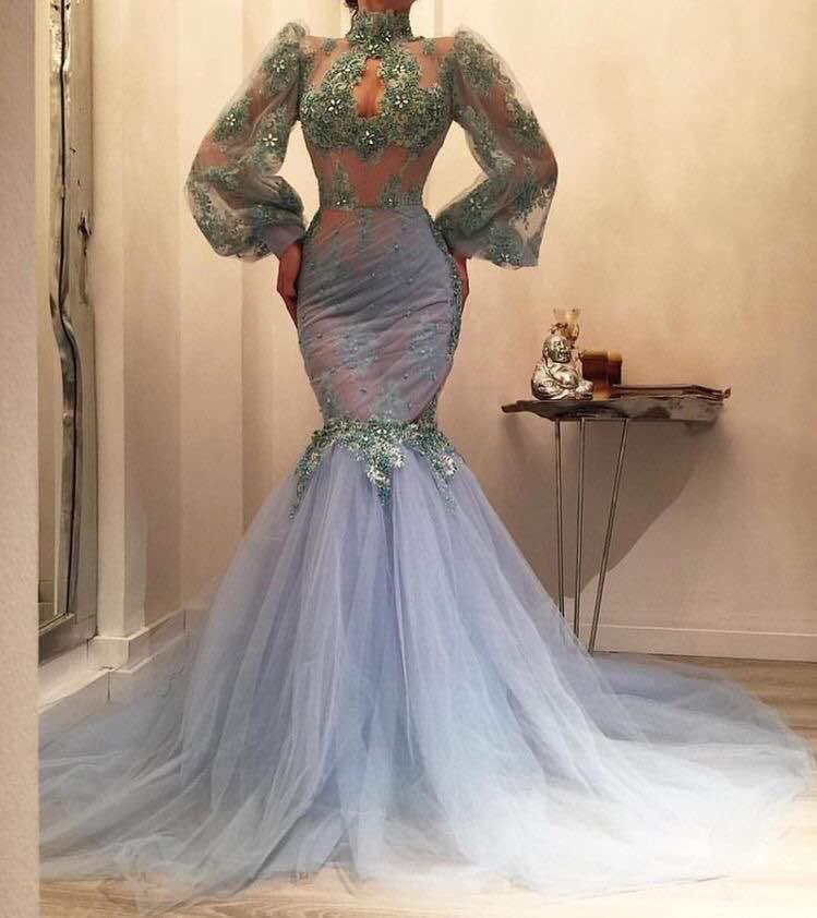 Extra mermaid extravagant look