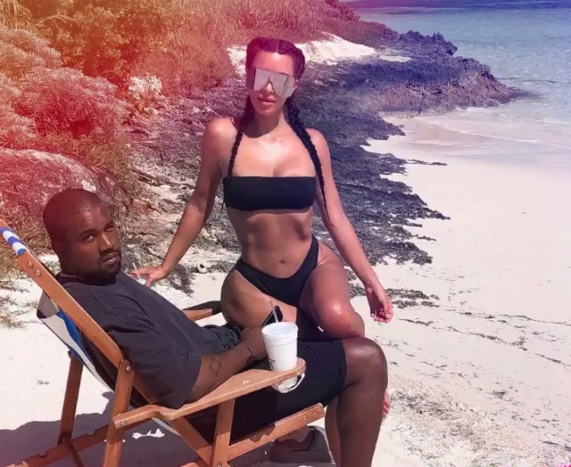 Should Kanye West be ashamed of himself for posting naked photos of his anorexic-ish wife online?