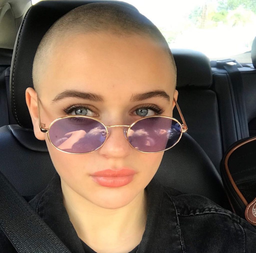 Joey King Will make you want to shave your head too