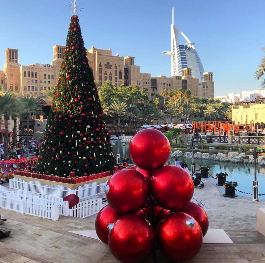 Dubai at Christmas 2018 - Slaylebrity