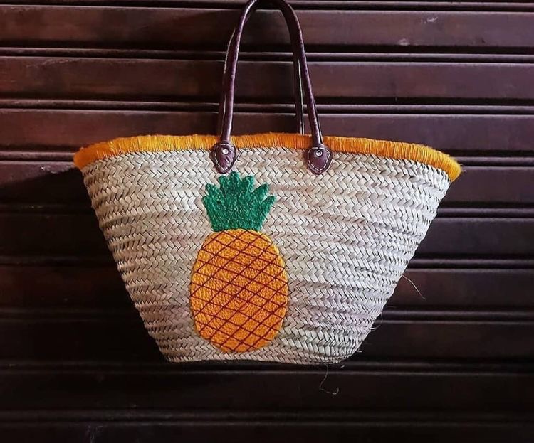 Pineapple Straw Bag - Slaylebrity