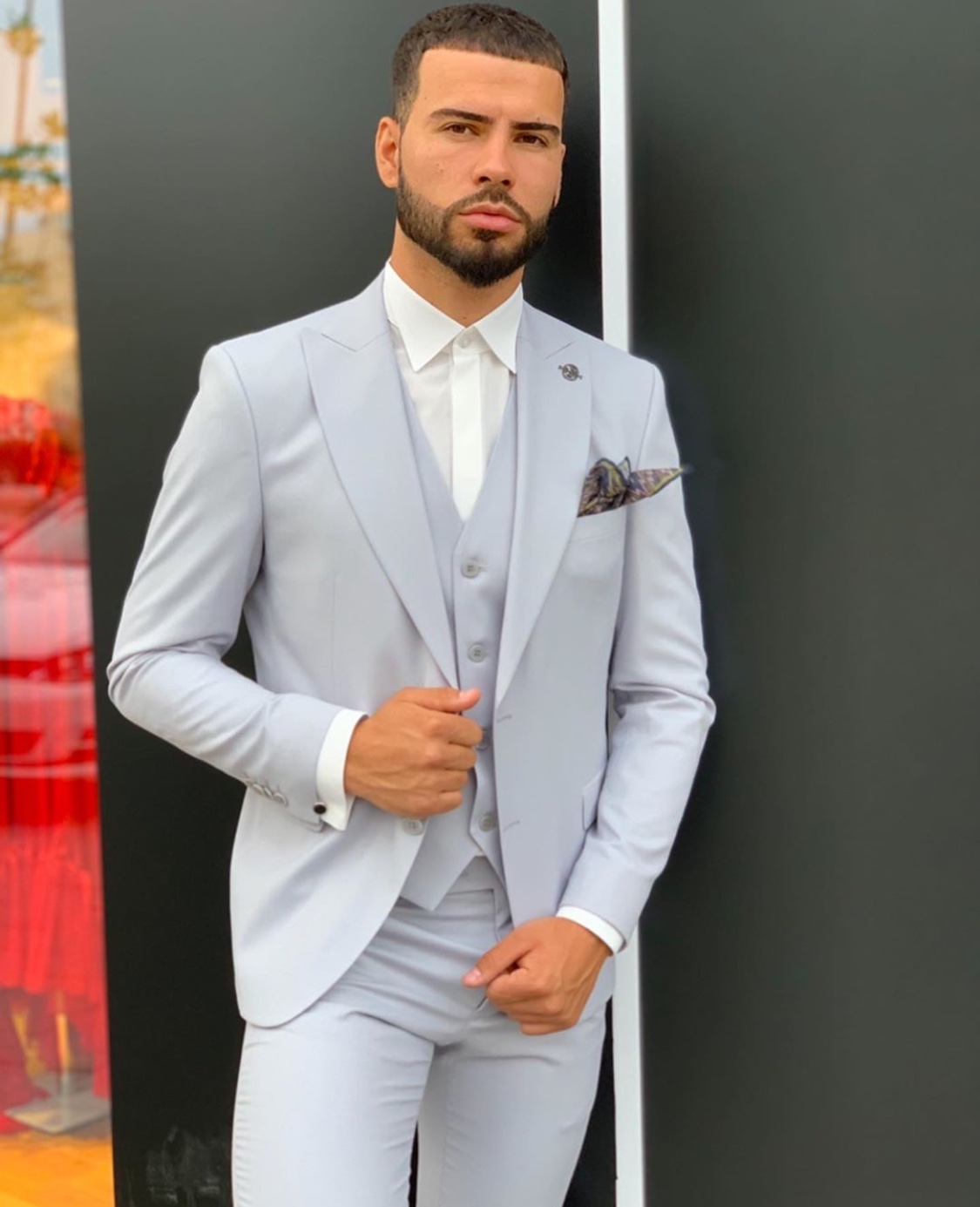 Grey Luxe Couture Men’s Suit - Slaylebrity