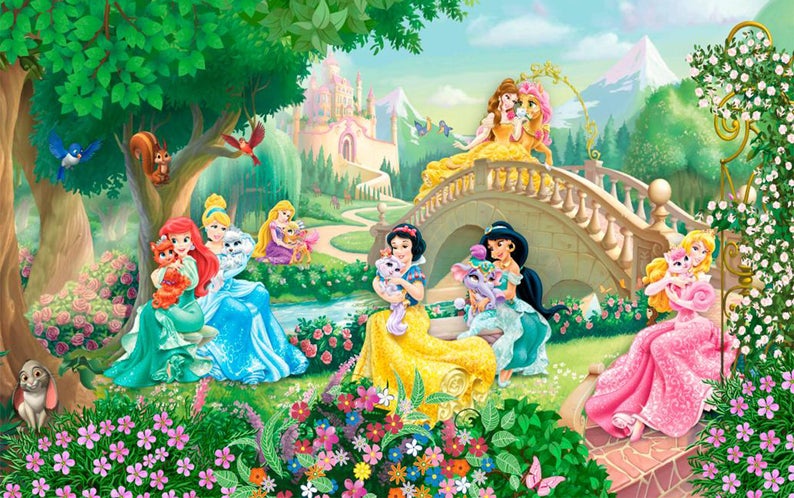 Disney Princess Wallpaper  Wayfair