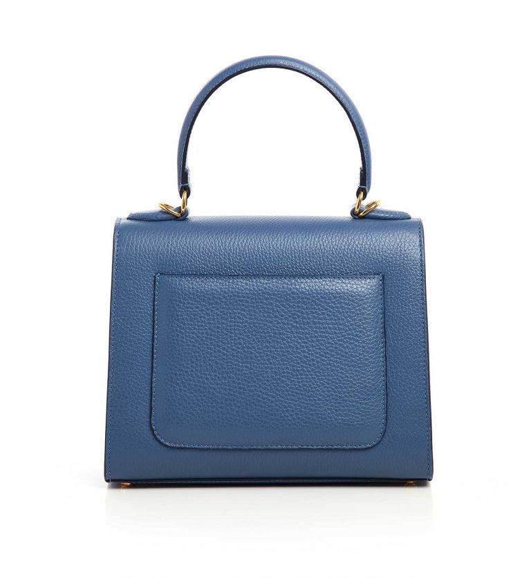 Gorgeous Baby blue calf leather bag - Slaylebrity