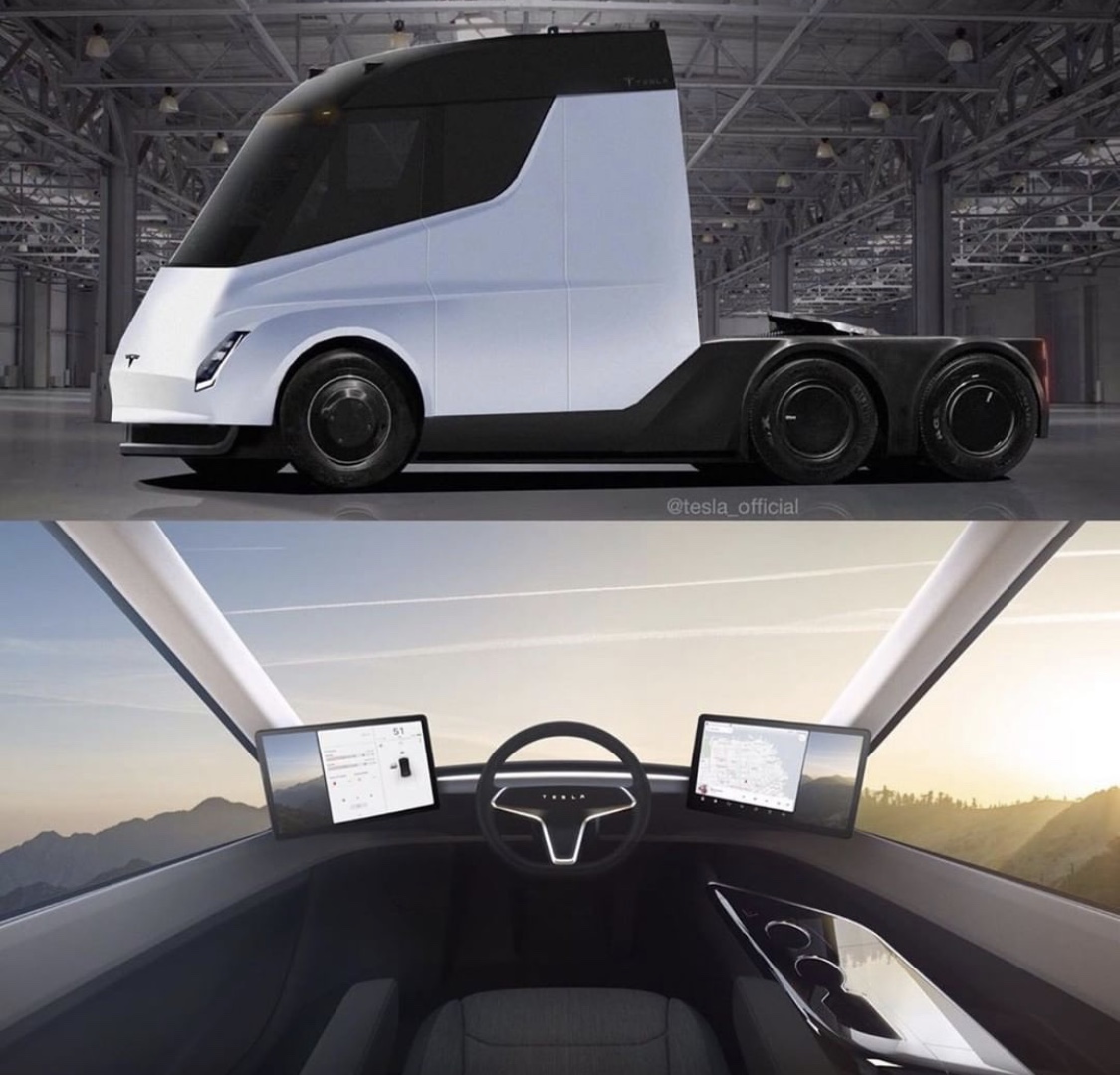 Tesla Semi 18 wheeler - Slaylebrity