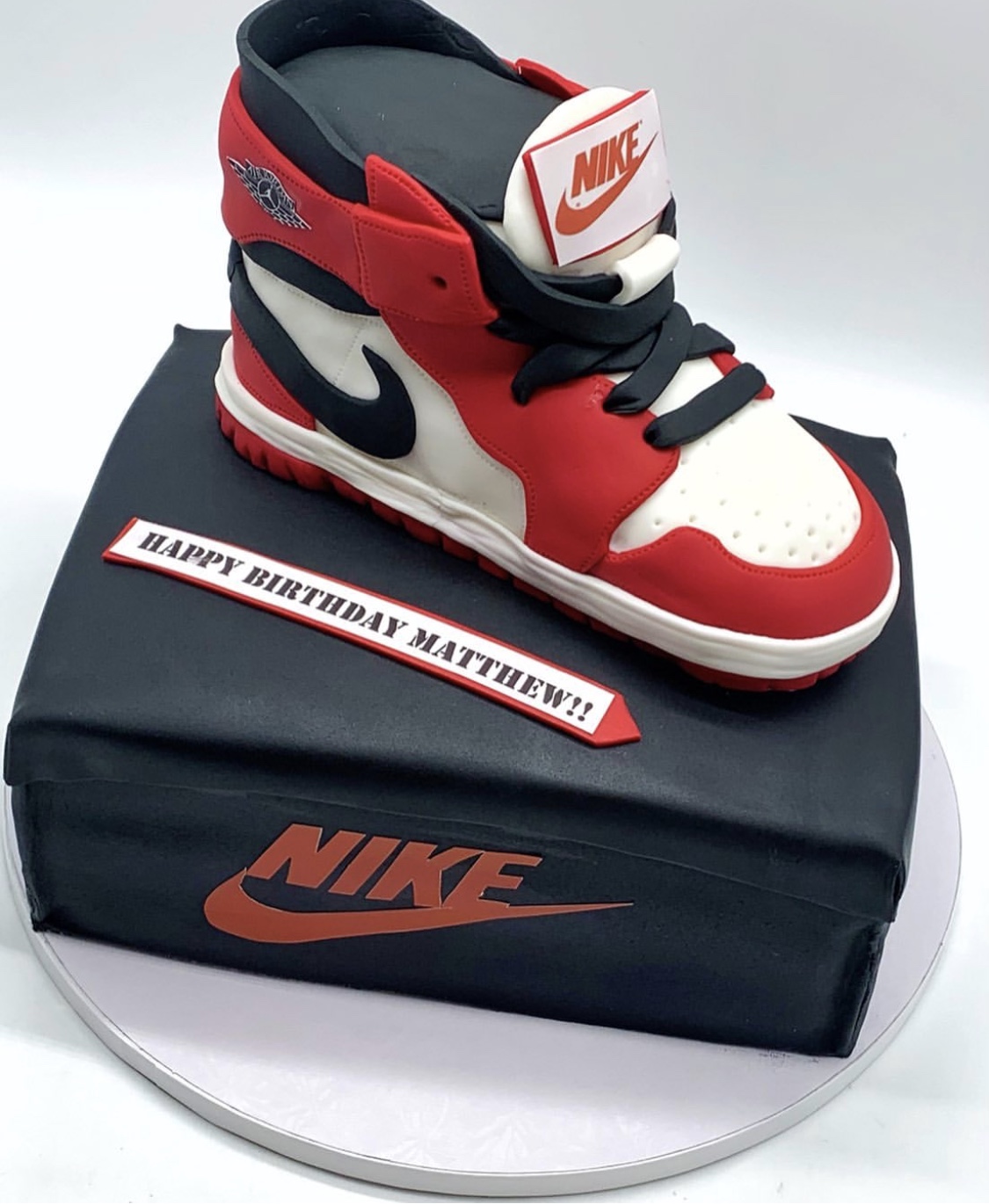 Jordan Shoe Cake Free Delivery Worldwide - Slaylebrity