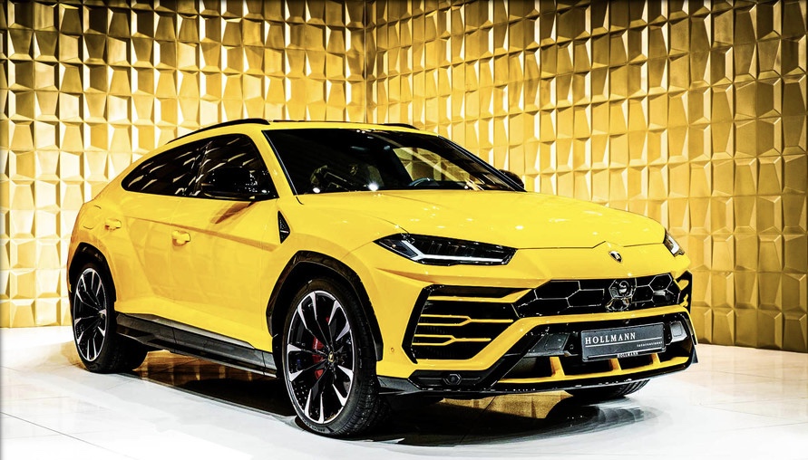 Yellow Lamborghini Urus FOR SALE - Slaylebrity