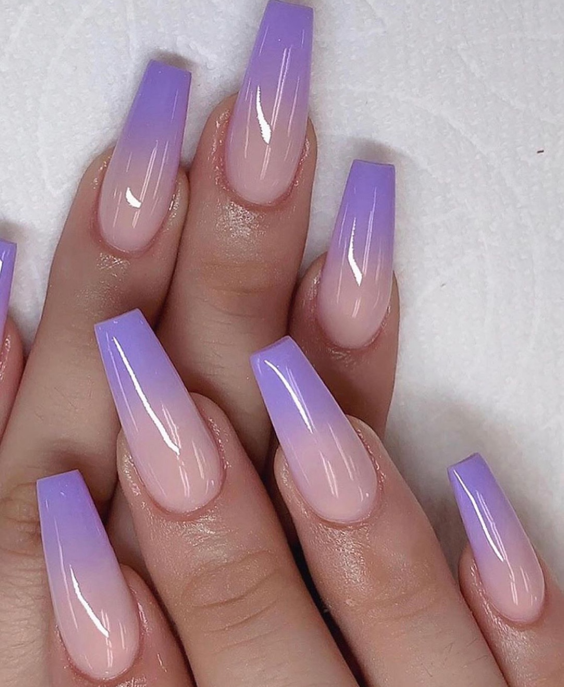 light purple nails design