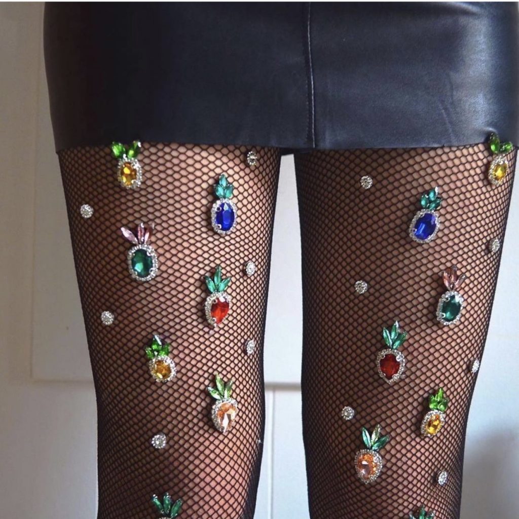 The ultimate bling tights - Slaylebrity
