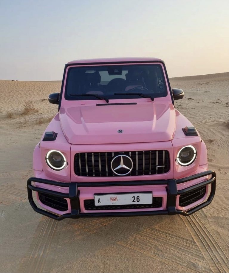 Barbie pink G wagon FOR SALE Slaylebrity