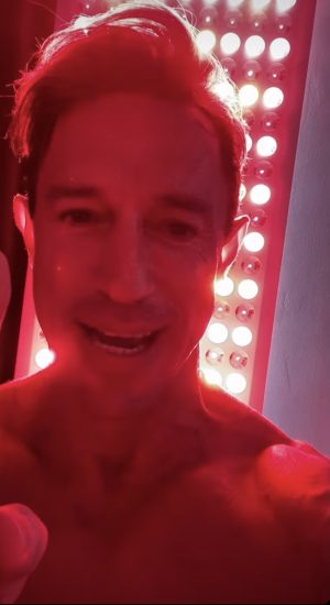 How red light therapy keeps me young ASF!
