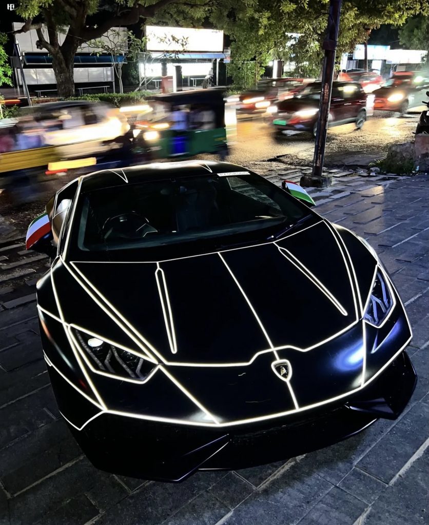 Custom Tron line Lamborghini FOR SALE - Slaylebrity