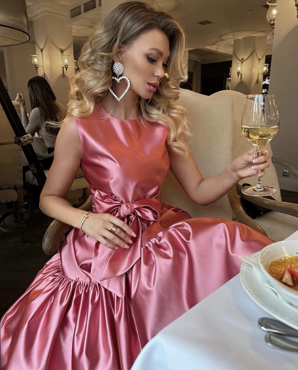 Valentina Safronova in a soft life Jet set babe fashion look - Slaylebrity