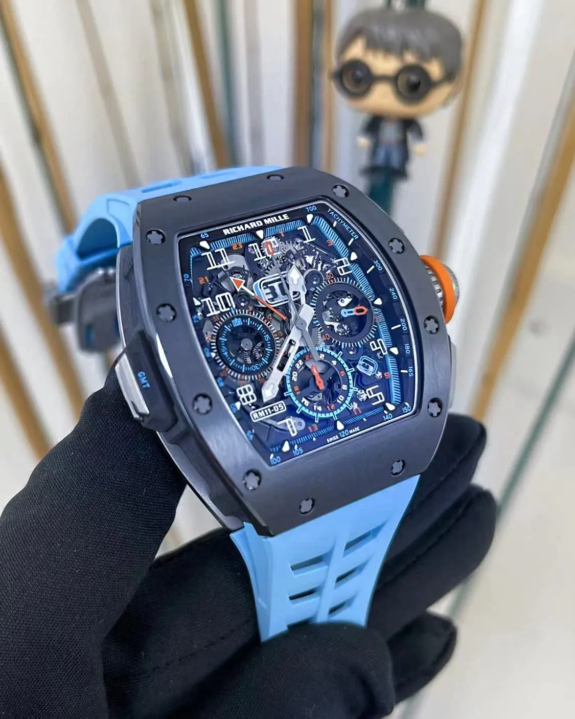 Richard Mille [LIMITED 140 PIECE] RM 11-05 GMT Flyback Chronograph Watch