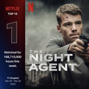 The night agent is the most addicting show on Netflix period