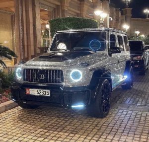 Sparkling encrusted  Brabus G Wagon FOR SALE