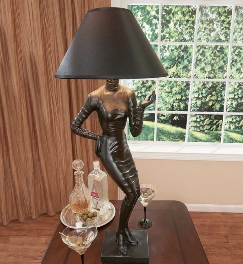 Super elitist human form table lamp