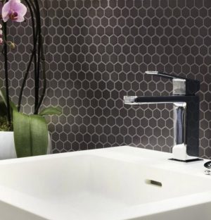 Hexagon luxe matte porcelain tile