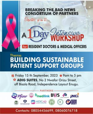 BREAKING NEWS: You are invited to a mind blowing workshop on building sustainable patient support groups