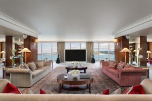 Inside the likes of the presidential suite at Hotel President Wilson