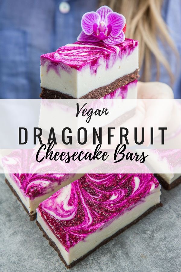 Vegan cheesecake dreamy wanderlust bars