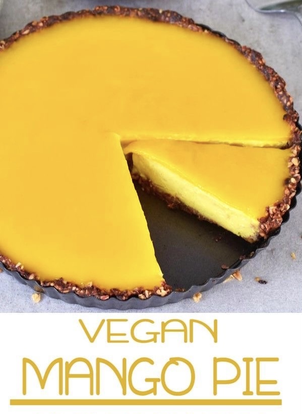 This Mango cheesecake tart is everything and more