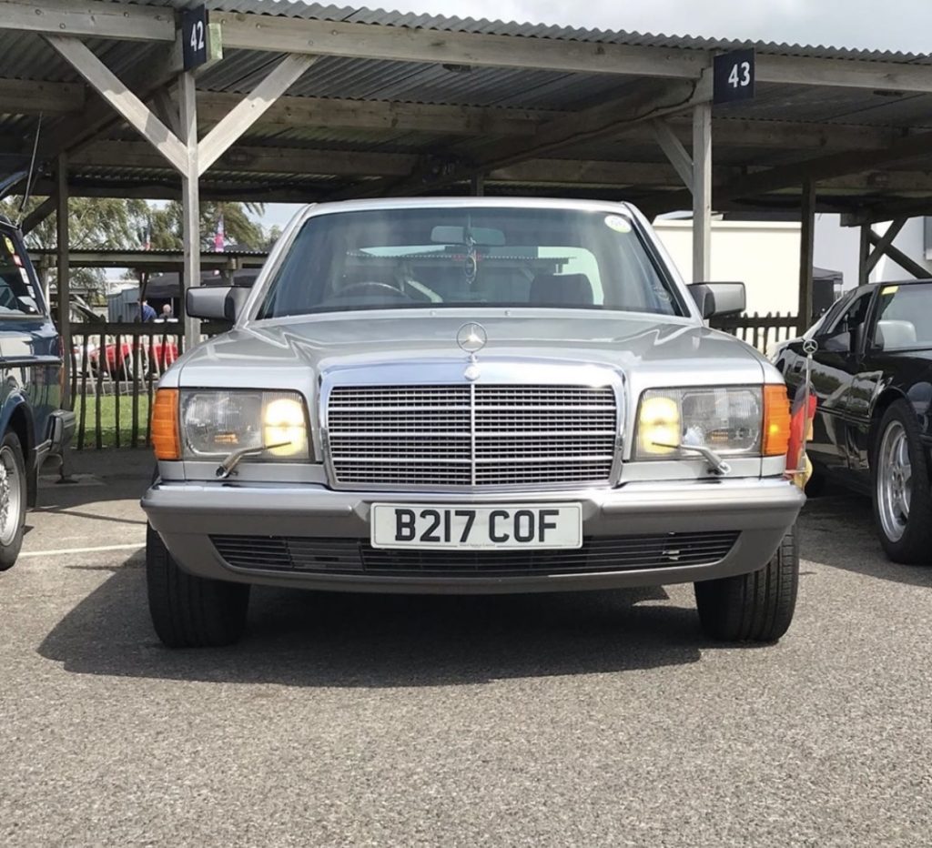 There’s something so posh about vintage Mercedes