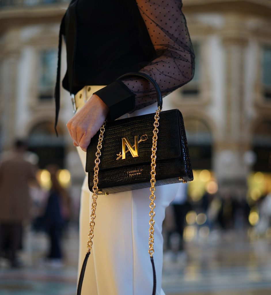 The ultimate Billionaire wife luxury lizard effect handbag