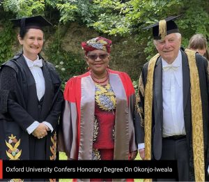 Okonjo Iweala’s Oxford University honorary degree is a testament to the drive of Nigerian Women