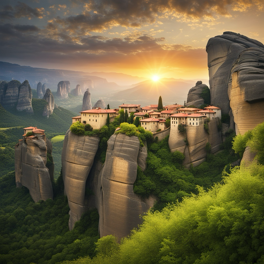 Meteora Monastries Greece will blow you away guaranteed