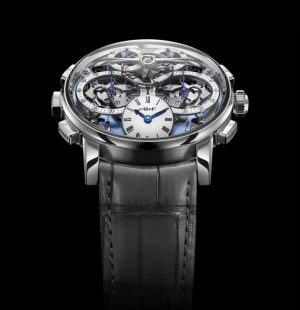 MB&F Legacy Machine Sequential Flyback Platinum Watch