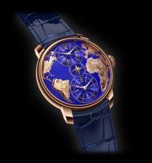 Jacob & Co. THE WORLD IS YOURS DUAL TIME ZONE WATCH